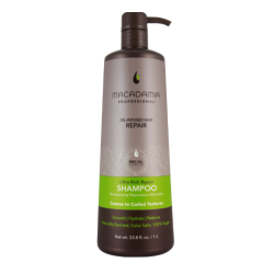 MACADAMIA Ultra Rich Repair Shampoo – ultra-niisutav šampoon kuivadele ja kahjustatud juustele, 1000 ml