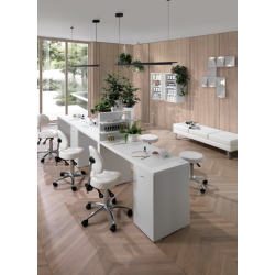 Valge maniküürilaud NAIL STATION ACQUA EXPO