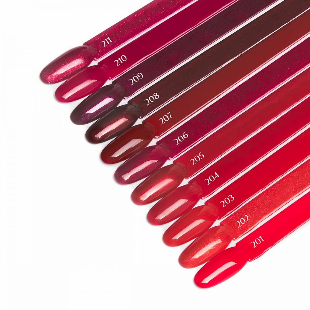 OCHO NAILS RED 201 - Geel-lakk, 5 ml (147367)