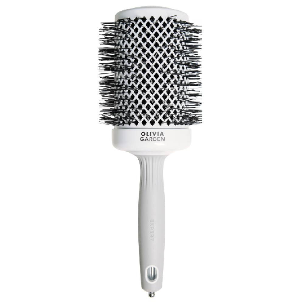 Olivia Garden Expert Blowout Speed White juuksehari, 65 mm (og-white-65)