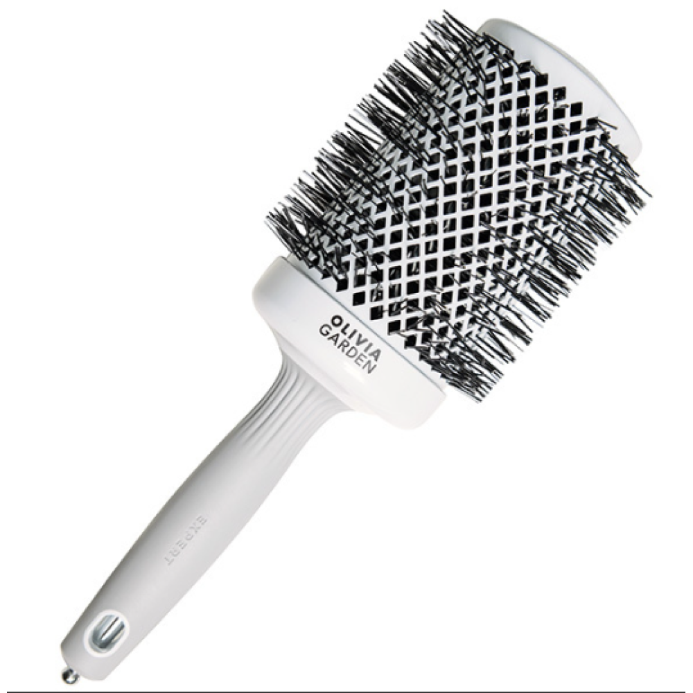Olivia Garden Expert Blowout Speed White juuksehari, 65 mm (og-white-65)