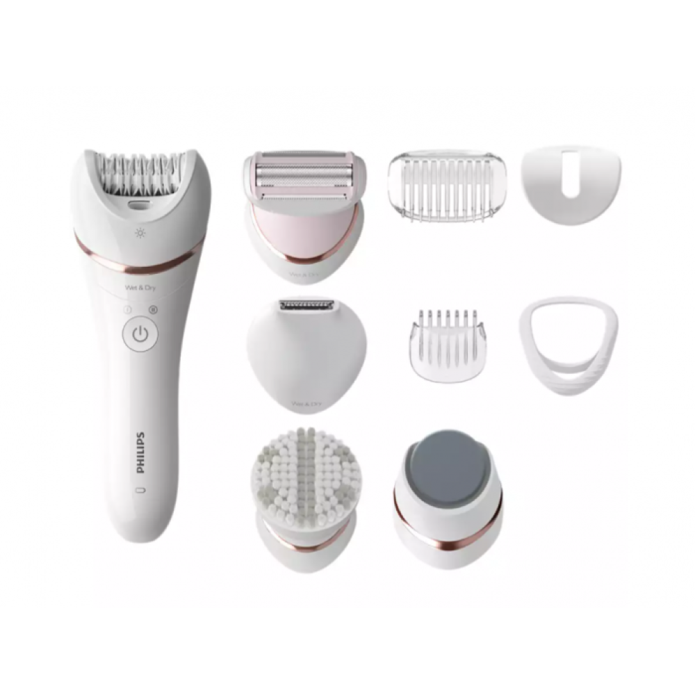 PHILIPS epilaatorid 8000 — märjaks ja kuivaks epilatsiooniks (BRE740/10)