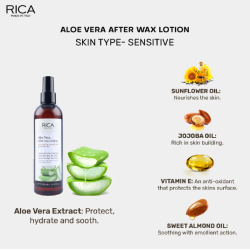 RICA Aloe Vera losjoon pärast vahatamist, 250 ml