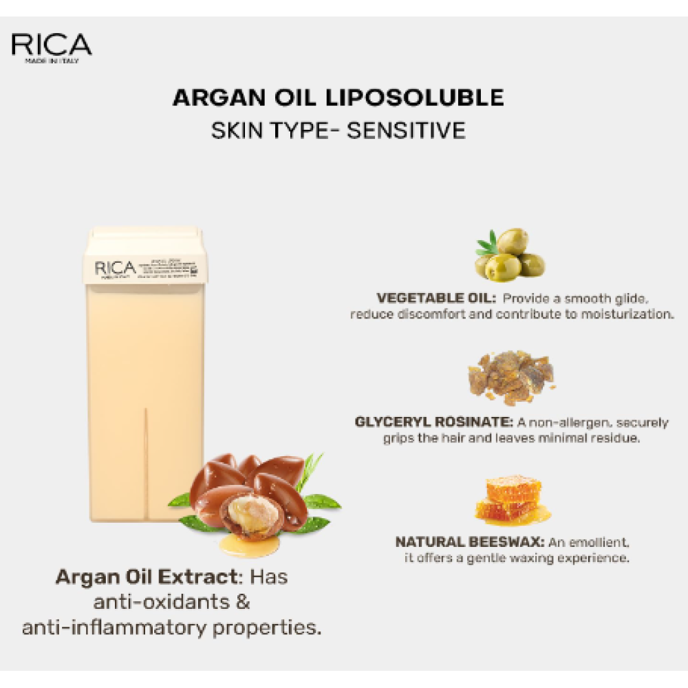 RICA Arganõlivaha, 100 ml