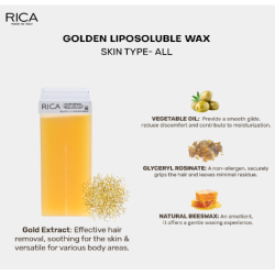 RICA Golden Wax – kuldavaha, 100 ml