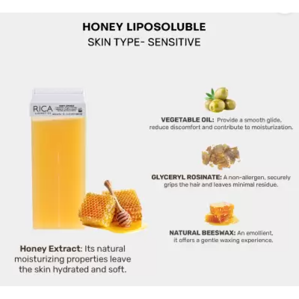 RICA Honey Wax - Meevaha, 100 ml