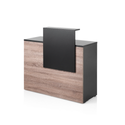 Vastuvõtulaud ilusalongi VISTA CONSOLLE BLACK&OAK