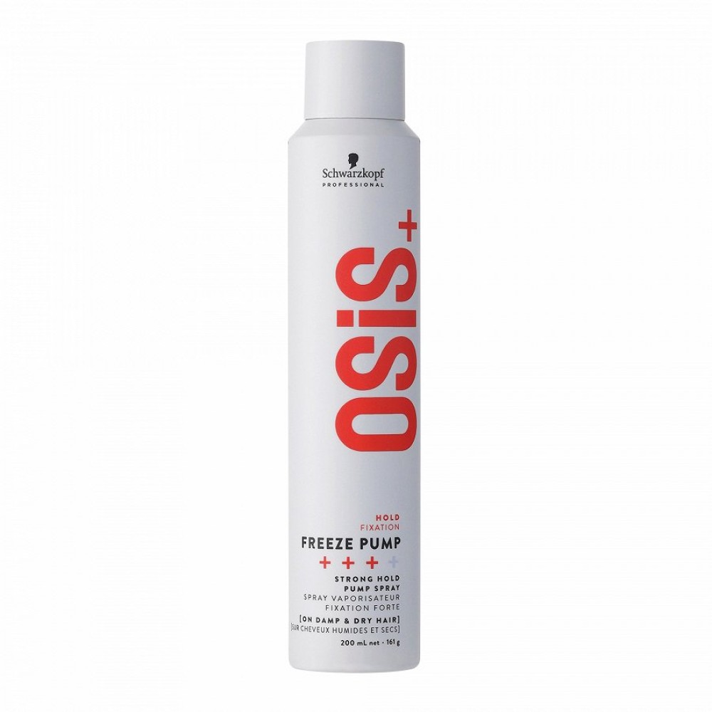 Schwarzkopf Professional OSIS+ Freeze Pump – tugeva hoidvusega vedel juukselakk, 200 ml (NHK4469)