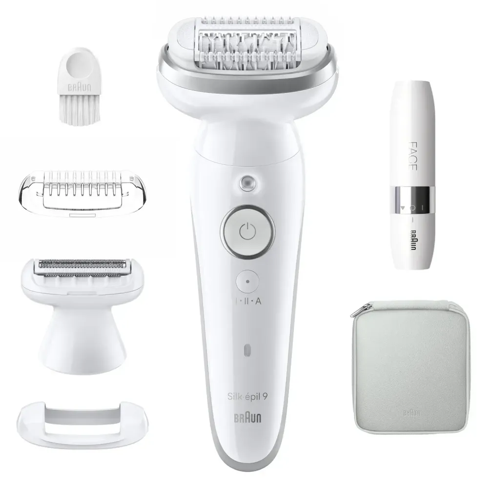 BRAUN Silk Epil 9 epilaator + näo mini-šaver