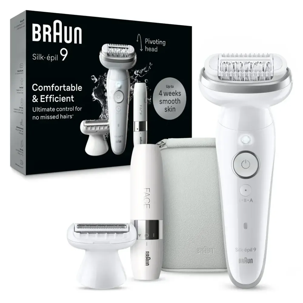 BRAUN Silk Epil 9 epilaator + näo mini-šaver