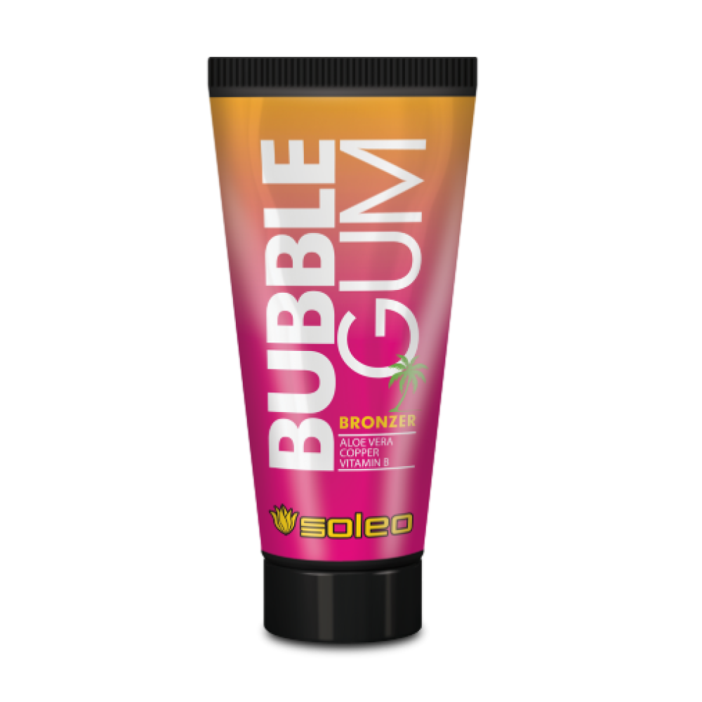 SOLEO Bubble Gum – solaariumikreem koos bronzeritega, 150 ml (ES50060)