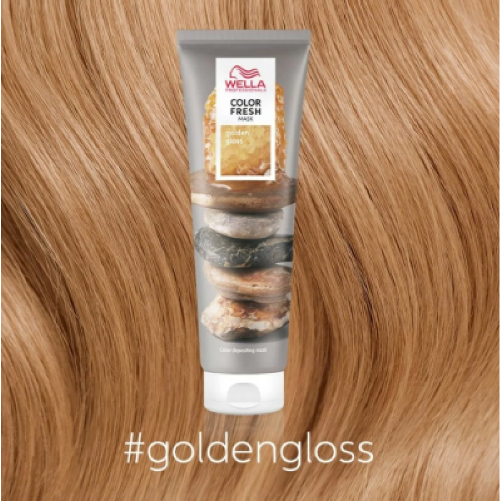 WELLA PROFESSIONAL COLOR FRESH MASK - Golden Gloss - Tooniv juuksemask, 150 ml (99350066244)