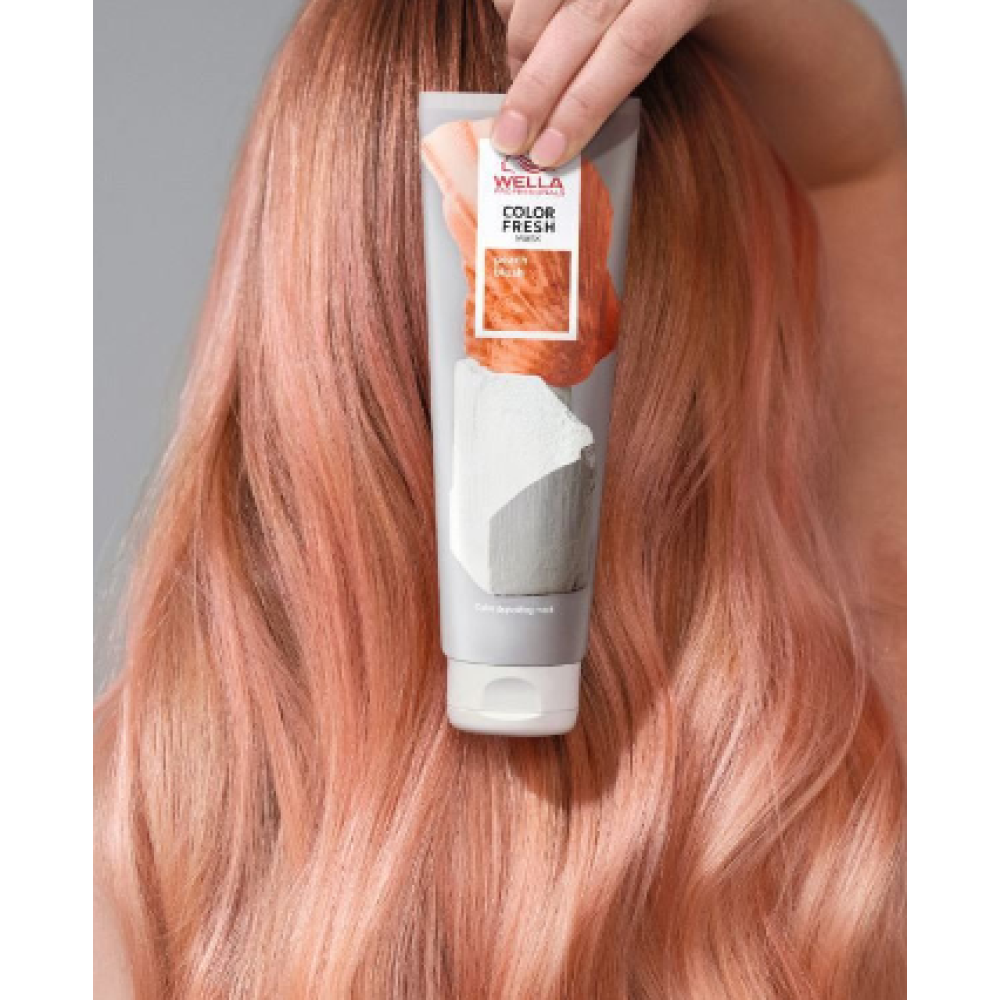 WELLA PROFESSIONAL COLOR FRESH MASK - Peach Blush - tooniv juuksemask, 150 ml (99350154502)
