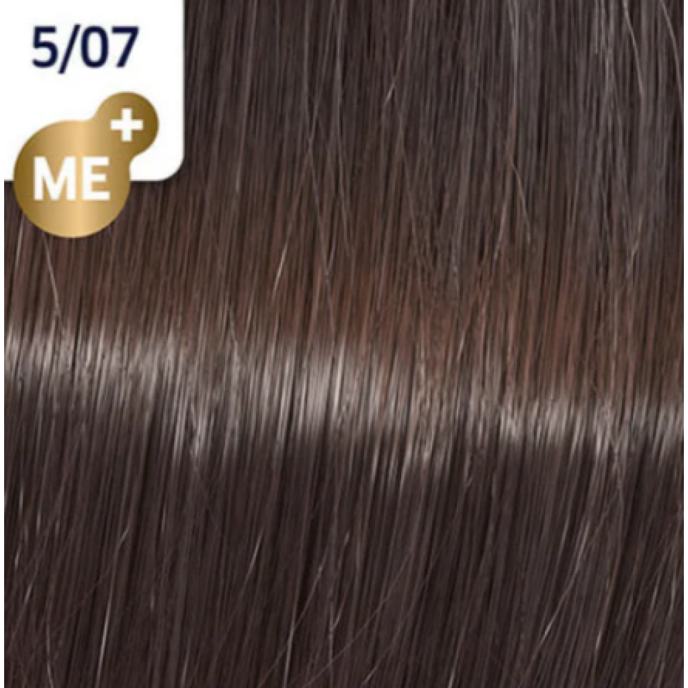 WELLA PROFESSIONALS KOLESTON PERFECT ME+ - Juuksevärv, 5/07 - helepruun / naturaalne pruun (81650660)