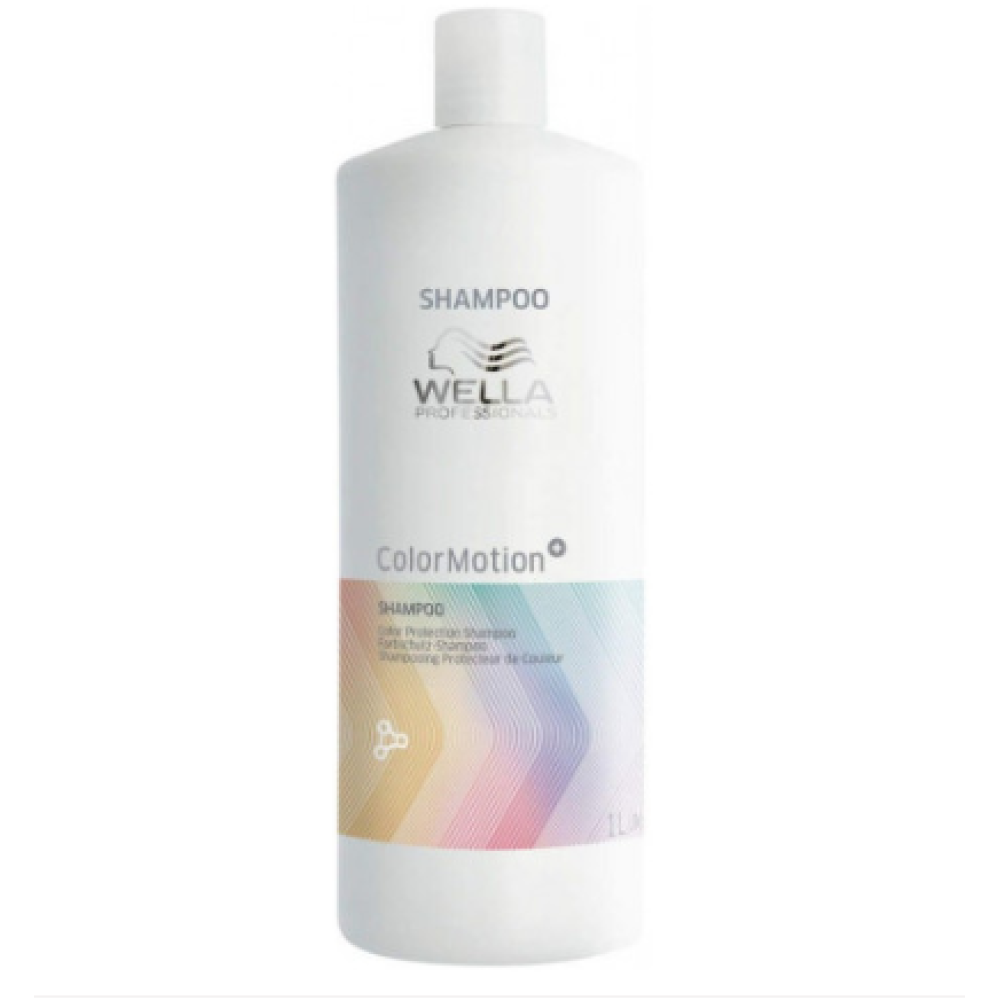 WELLA PROFESSIONAL ColorMotion+ Shampoo – juuksevärvi kaitsev šampoon, 1000 ml (99350169153)