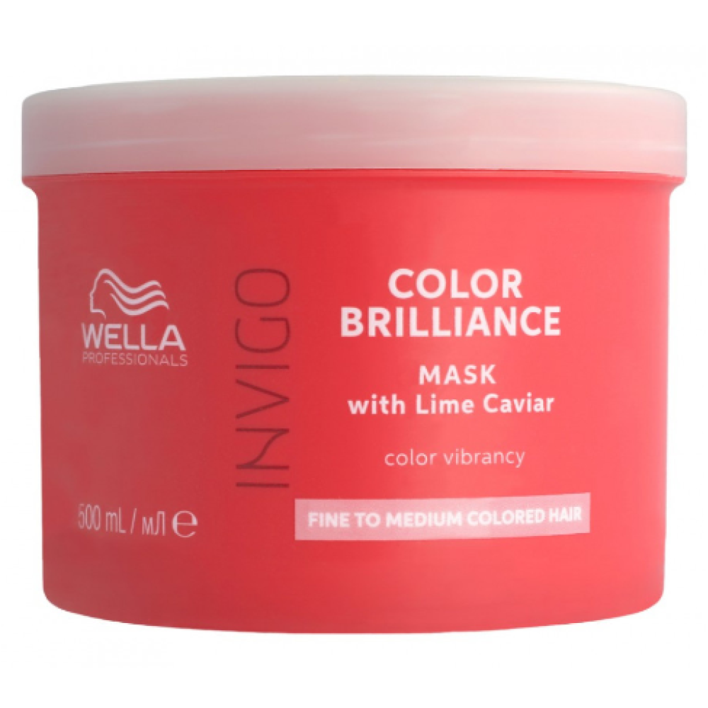 WELLA PROFESSIONAL INVIGO Color Brilliance mask peentele ja normaalsetele värvitud juustele, 500 ml (99350170070)