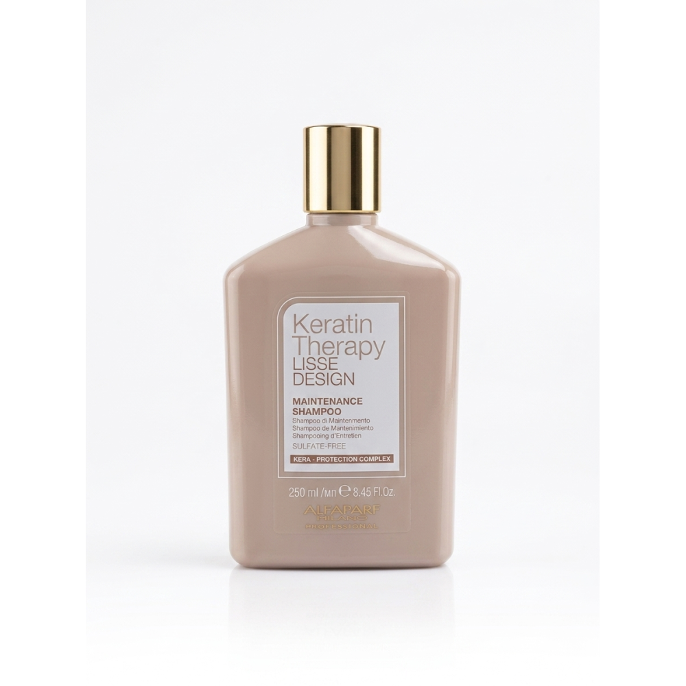 ALFAPARF Milano Keratin Therapy LISSE DESIGN Shampoo – keratiiniga šampoon juuste siledaks, 250 ml (PF023347)