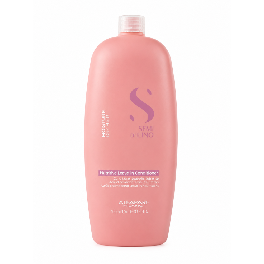 ALFAPARF Milano Semi Di Lino MOISTURE LEAVE-IN Conditioner – niisutav konditsioneer kuivadele juustele, 1000 ml (PF016420)