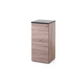 Black & oak Closed service cabinet - Praktiline suletud teeninduskapp