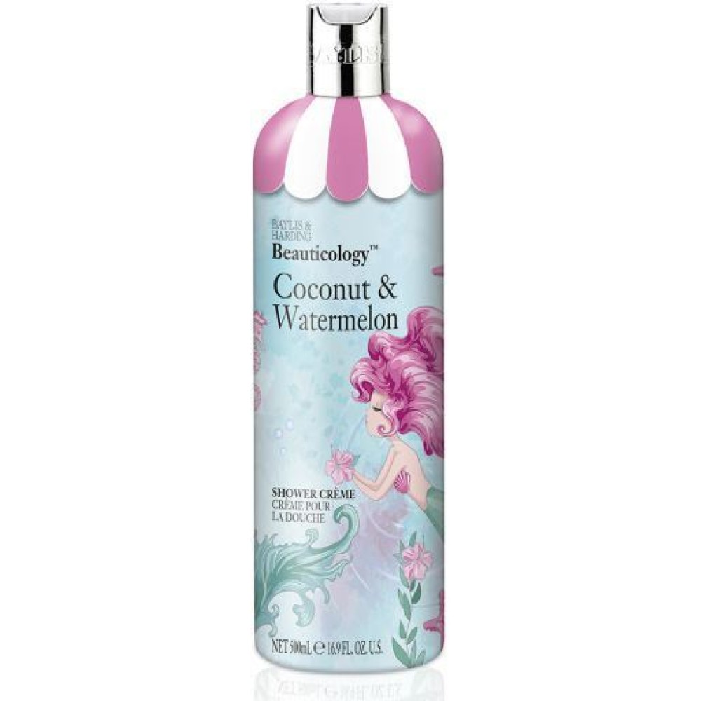 Baylis&Harding Beauticology Coconut & Watermelon dušigeel, 500 ml (BCSGME)