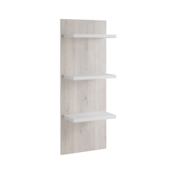 White Wall display with shelves - Stiilne avatud riiulitega seinavitriin