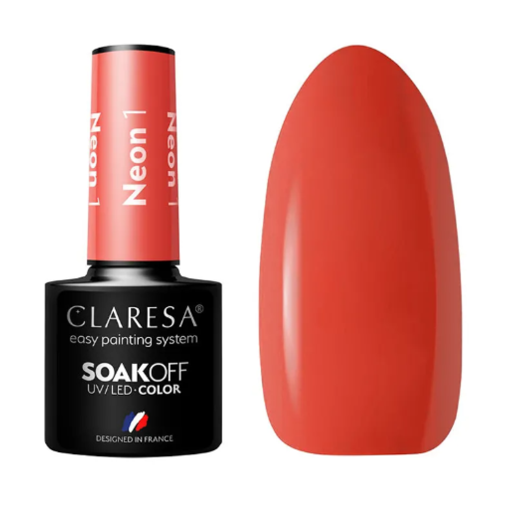 CLARESA NEON 1 - Geellakk, 5 ml (143302)