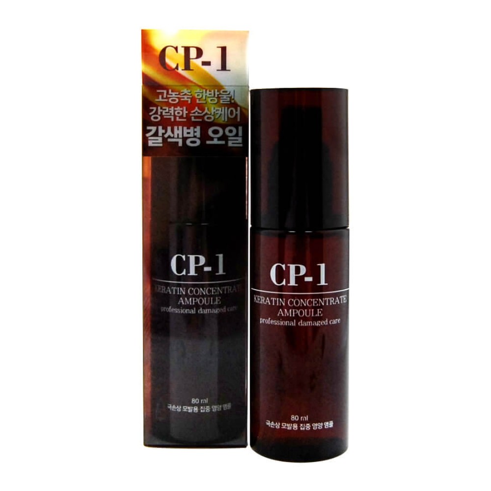 CP-1 Keratin Concentrate Ampoule – kontsentreeritud keratiiniesents habrastele, kuivadele ja sähisele juustele, 80 ml (10230)