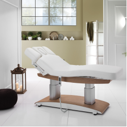Professionaalne nelja mootoriga elektriline massaažilaud OCEAN WOOD SPA