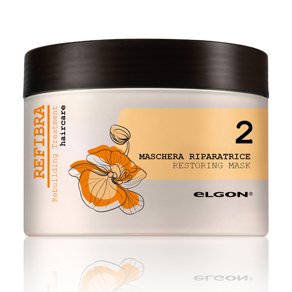 ELGON Refibra Restoring Mask – taastav mask kuivadele ja kahjustatud juustele, 250 ml (elgon-rest-mask)