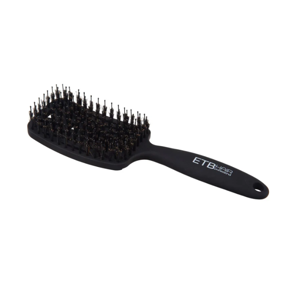 ETB Hair Professional Curved Vented Detangling Brush Medium (6426495873390)