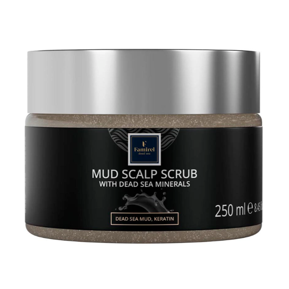 FAMIREL Scalp Scrub Dead Sea Mud & Minerals, 250ml (7290114085649)
