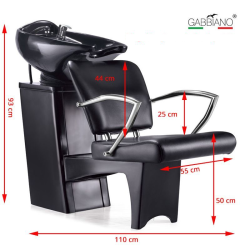 GABBIANO Q-2278 juuksuri valamu koos tooliga
