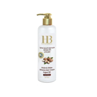 H&B Moist & Shine Argan Oil Hair Cream No-Rinse - niisutav ja läiget andev juuksekreem arganõli ja silikooniga, loputamist ei vaja, 400 ml