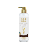 H&B Moist & Shine Silicone Hair Cream No-Rinse Enriched with Keratin - Niisutav ja läikev juuksekreem silikooniga keratiiniga, loputamata, 400 ml
