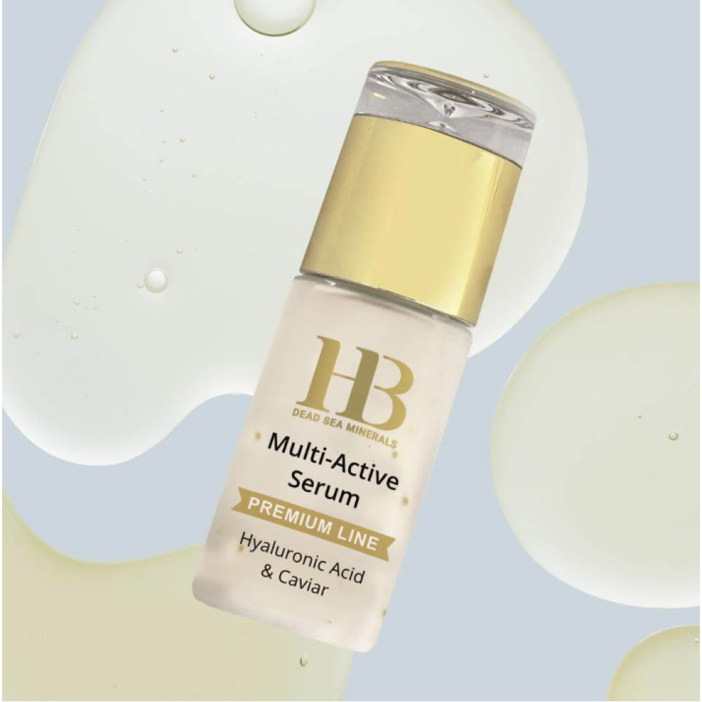 H&B Multi-Active seerum hüaluroonhappe ja kaviariga – aktiivne näoseerum (HB-SERUM)