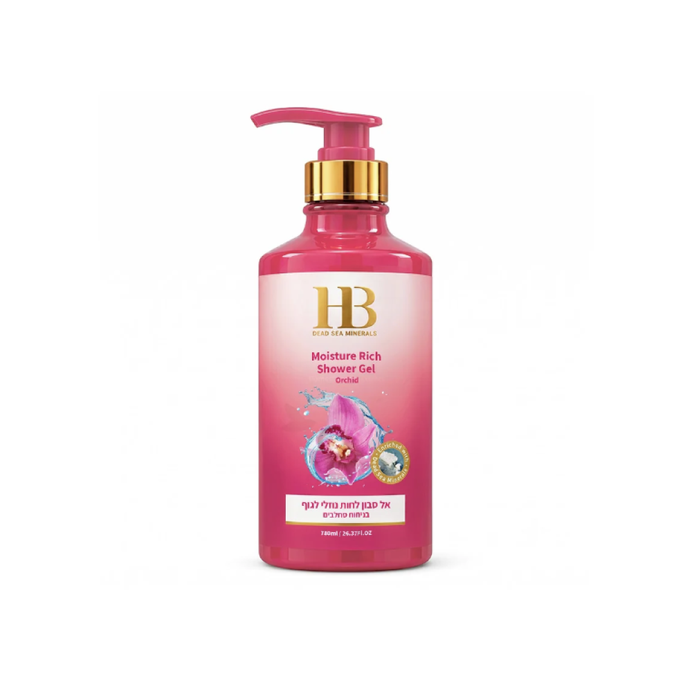 HEALTH&BEAUTY Niisutav dušigeel-kreem Orhidee, 780 ml (H&B00094)