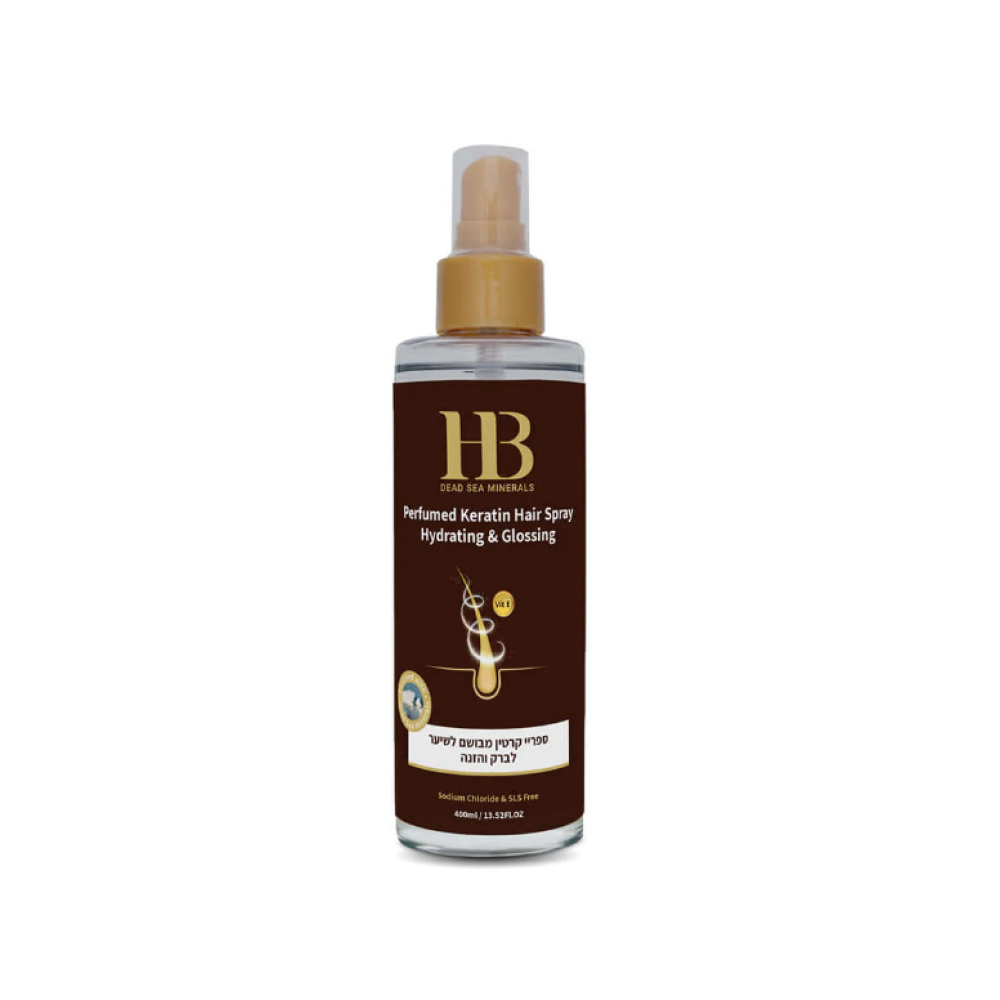 HEALTH&BEAUTY Parfümeeritud keratiinijuuksepihusti (niisutav ja läikest andev), 200 ml (hb-hair-spray)