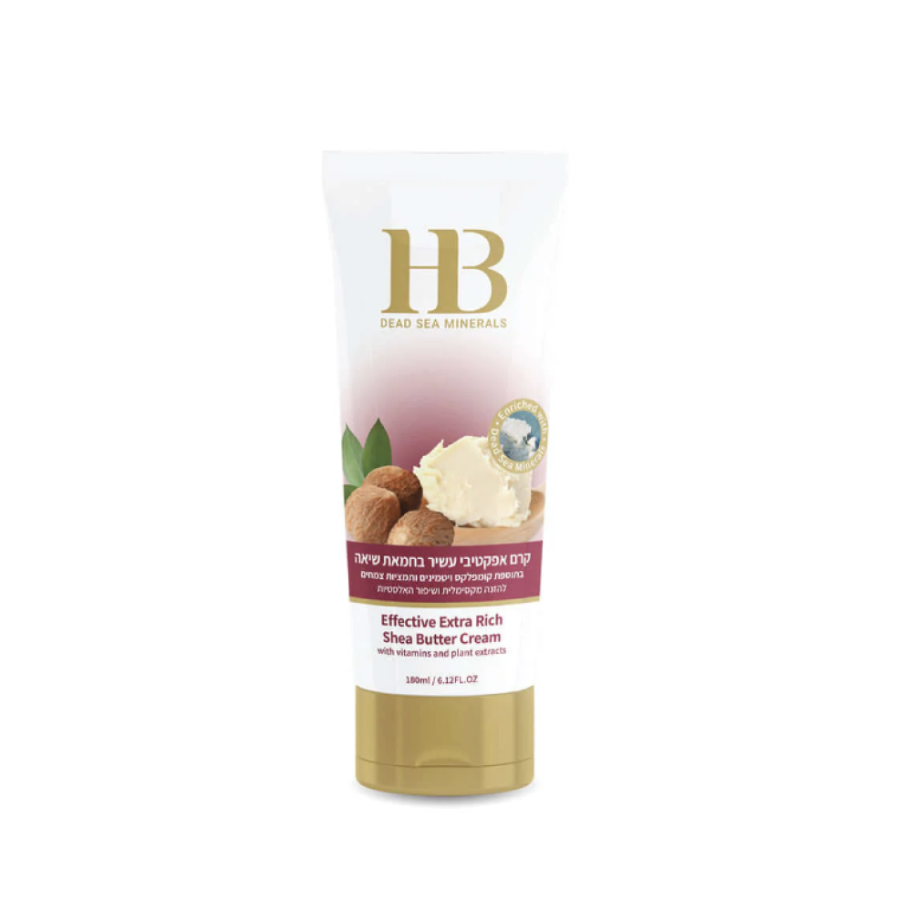 Health&Beauty Extra Rich Shea Butter Cream – toitav kehakreem sheavõiga, 180 ml (H&B00027a)