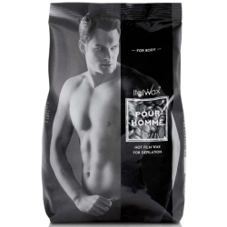 ItalWax Hot Film Wax Pour HOMME – läbipaistev kilevaha meestele, 1000gr.