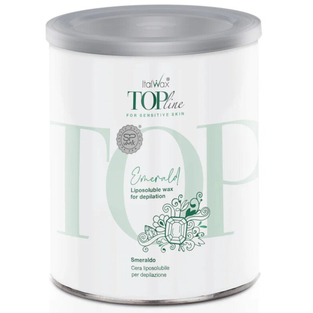 ItalWax Top Line Emerald pehme vaha Smaragd, 800 ml (02-1954)