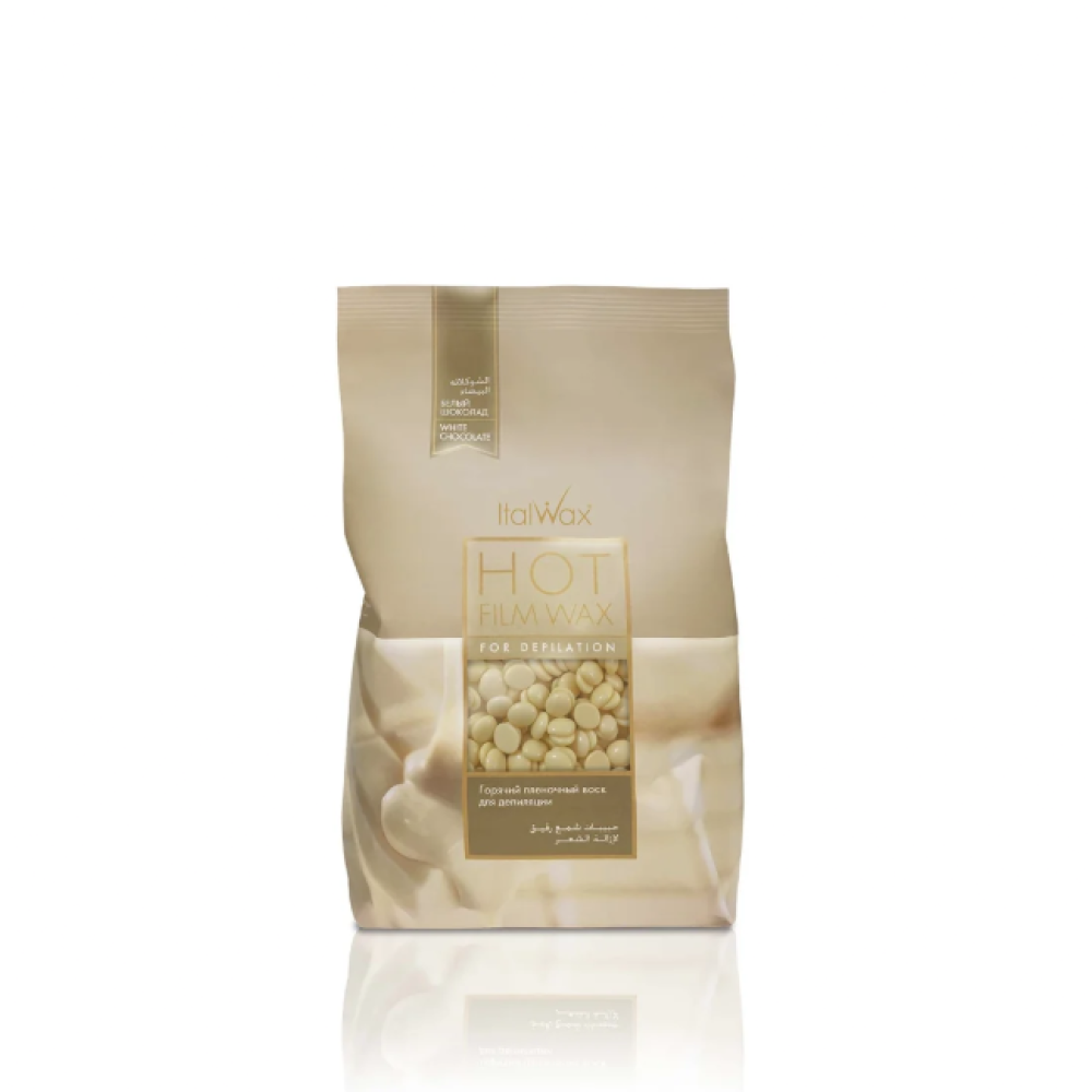ItalWax Hot Film Wax WHITE CHOCOLATE - Läbipaistev filmvaha VALGE ŠOKOLAAD, 500gr. (02-0504)
