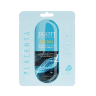 Jigott Placenta Real Ampoule Mask – Näokangasmask, 27 ml