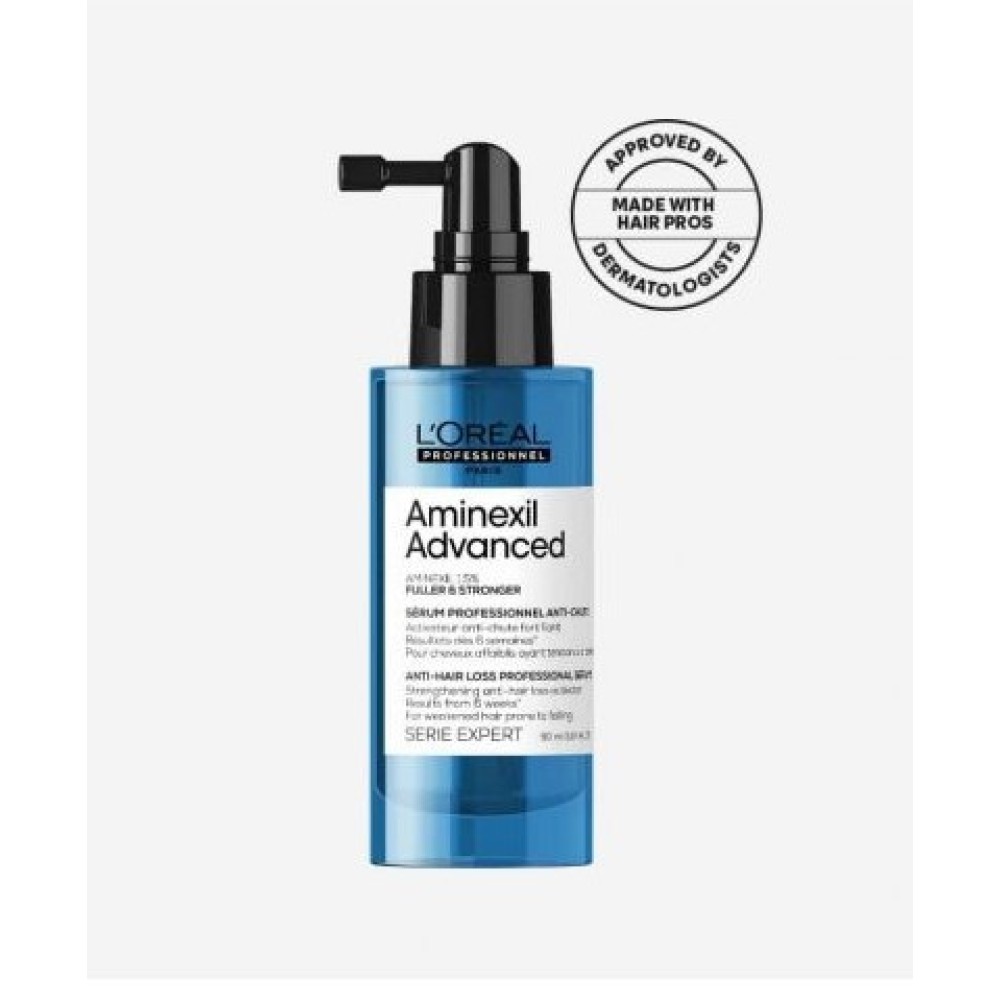 L'Oreal Professionnel Aminexil Advanced Anti-Hair Loss Activator Serum – tugevdav juuste väljalangemise vastane aktiveeriv seerum, 90 ml (1462697)