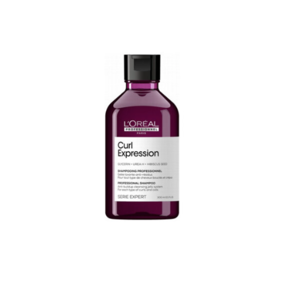 L'Oreal Professionnel Serie Expert Curl Expression Shampoo – šampoon lainelistele ja lokkis juustele, 300 ml (112255)