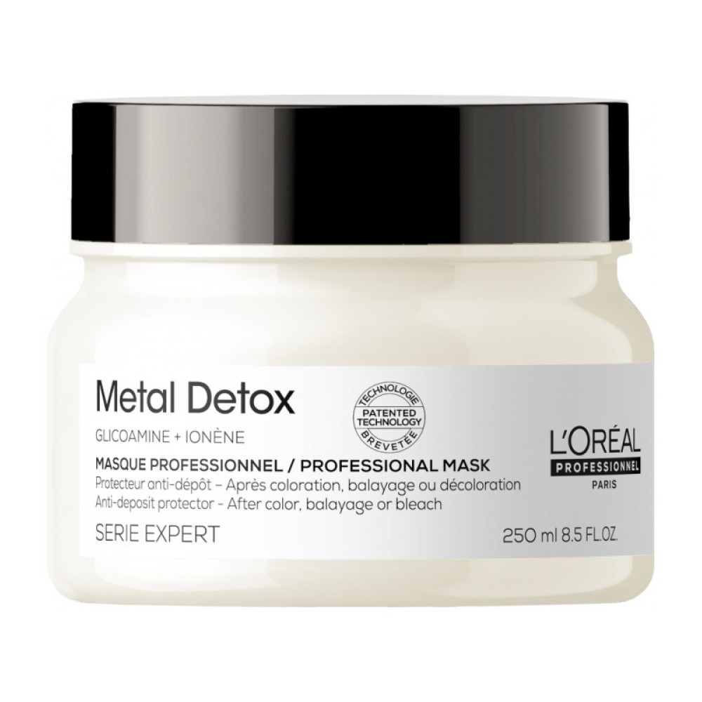 L'Oreal Professionnel Serie Expert Metal Detox Masque - professionaalne maskisüsteem, mis kaitseb metallide sadestuste eest, 250 ml (1462487)