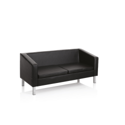 LUCKY BLACK WAITING-area SOFA - Kolmekohaline diivan ootealale