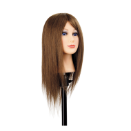 Juuksemannekeen Chiara, pruun — naturaalsed juuksed, 35-40cm