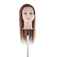 Juuksemannekeen Chloe, pruun — naturaalsed juuksed, 50 cm