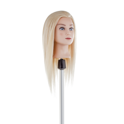 Juuksemannekeen Helga, blondiin — naturaalsed juuksed, 50 cm