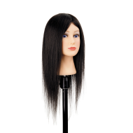 Juuksemannekeen Katya, pruun — naturaalsed juuksed, 35-40cm